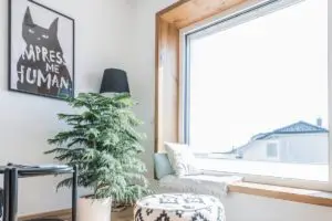 Fenêtre triple vitrage en alu/pvc Internorm