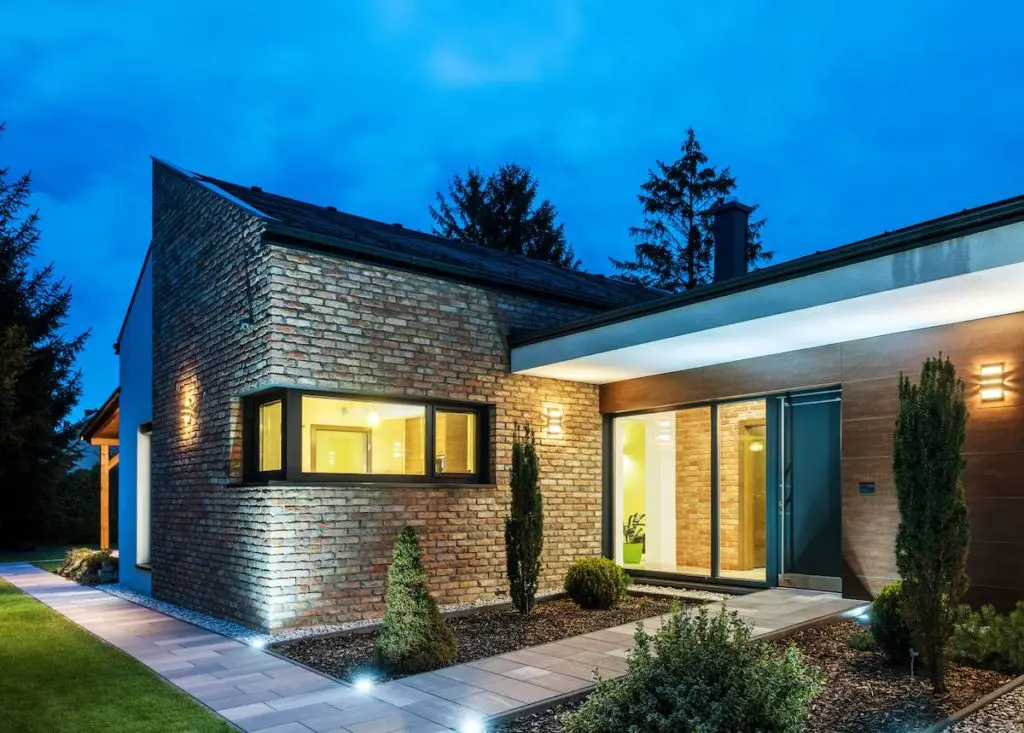 Maison équipée de menuiseries triple vitrage Internorm