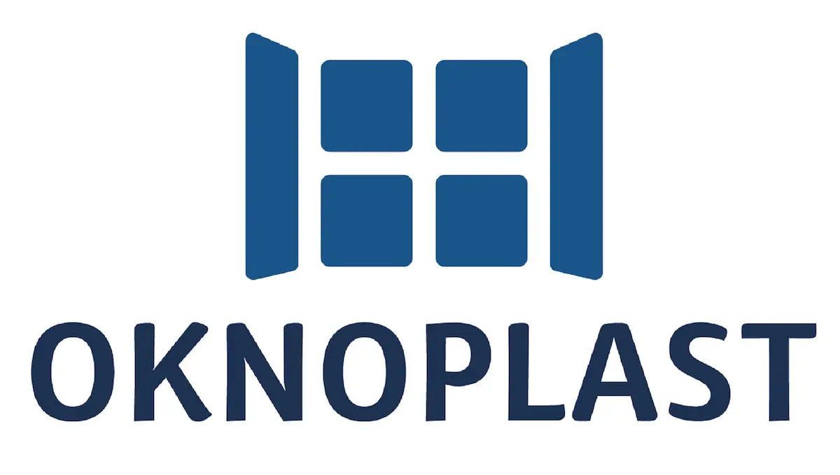 Logo d'Oknoplast, spécialiste de la fenêtre PVC.