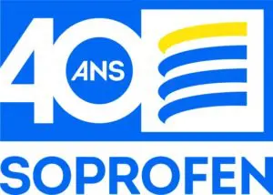 Logo de Soprofen pour ses 40 ans