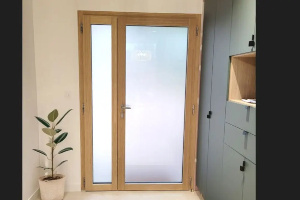 Minco propose une porte en bambou