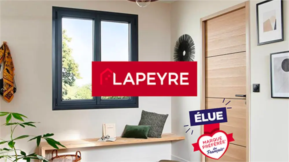 Lapeyre élue Marque Préférée des Français dans la catégorie «menuiserie » en 2025