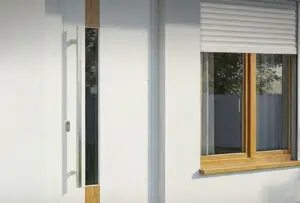 Fenêtre et porte d'entrée en aluminium DA-70N de Dako