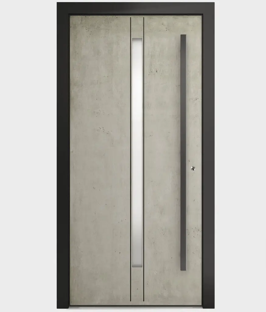 Porte d'entrée en aluminium Internorm AT 535