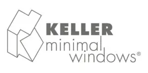 Logo des fenêtres minimalistes Keller