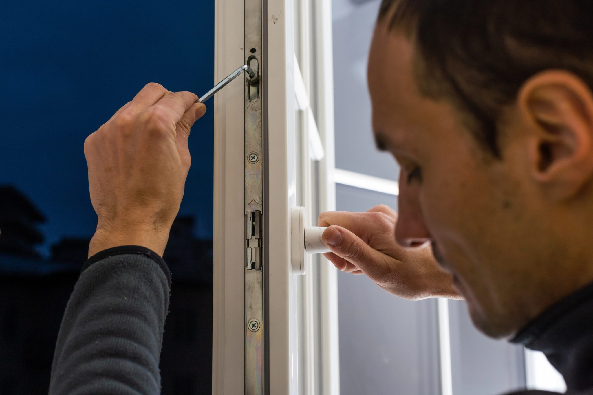 Ressm Fenêtre Stopper Verrouillage Fenêtre Positionnement Arrêt Maison de Sécurité Porte et Fenêtre Sash Verrouillage Protection Blanc