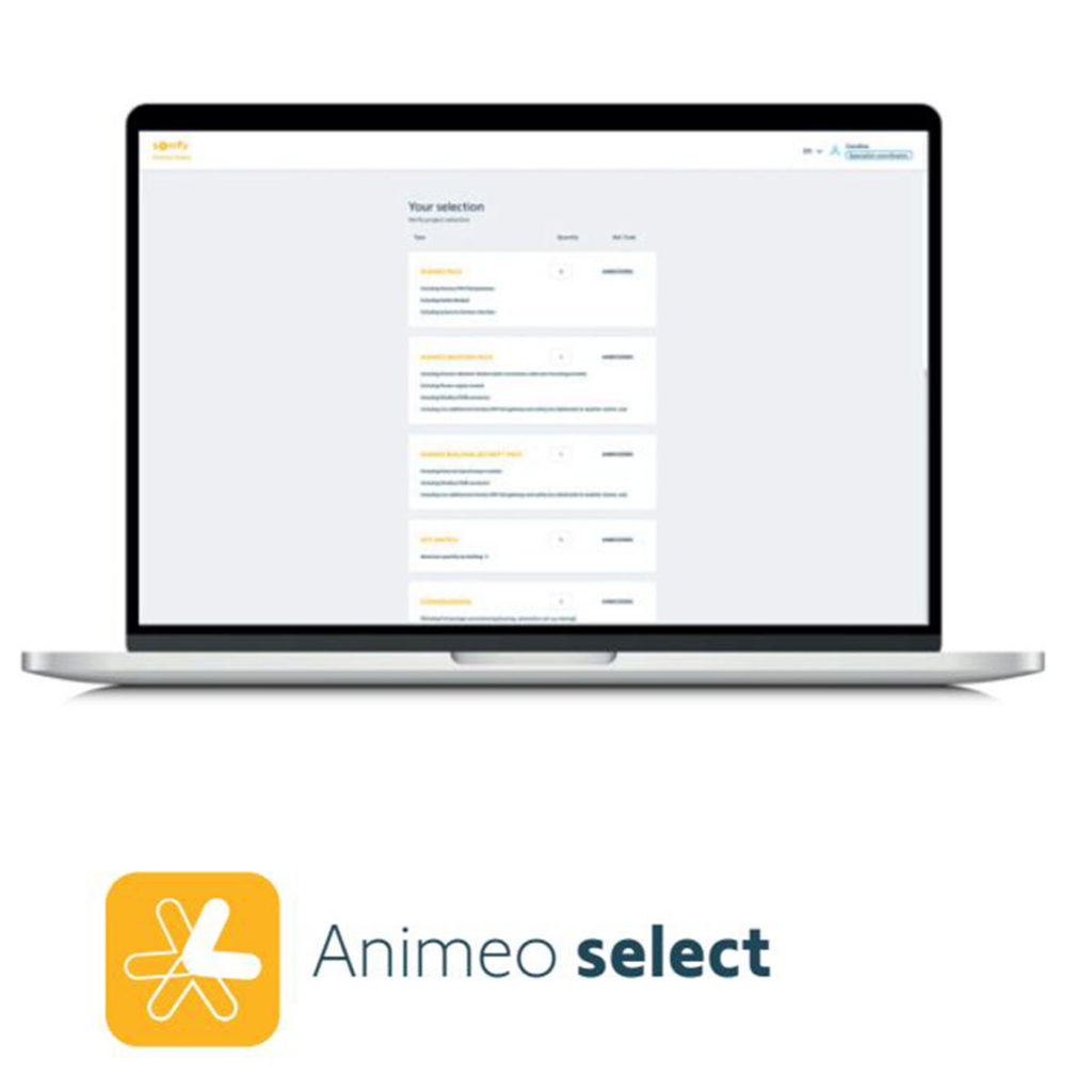 Animeo® select, pour la spécification et la conception du projet