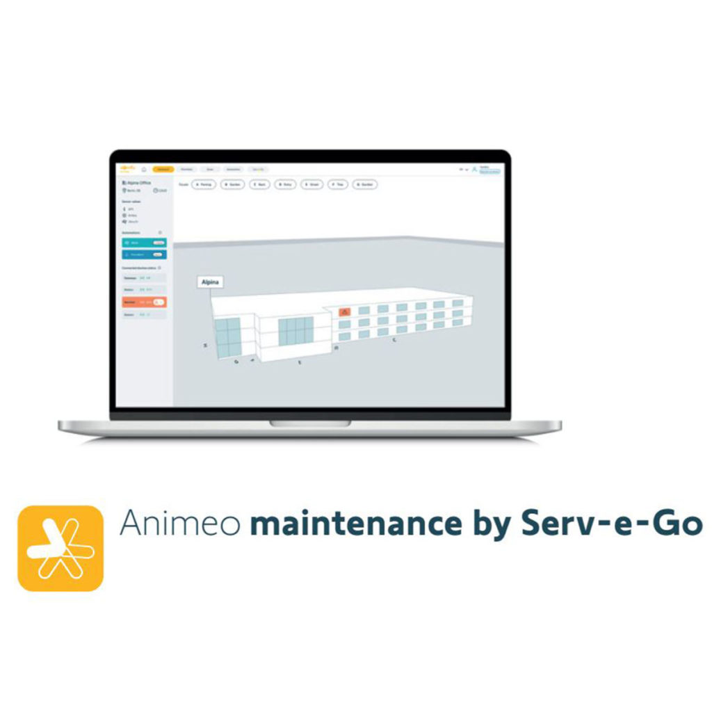 Animeo® maintenance by Serv-e-Go, pour le suivi et la maintenance du projet à distance