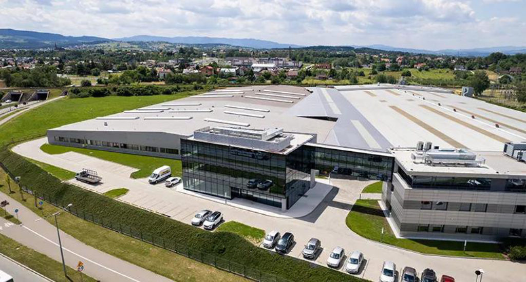 Usine des menuiseries Dako en Pologne