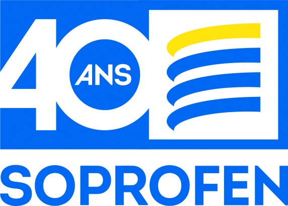 Logo de Soprofen pour ses 40 ans