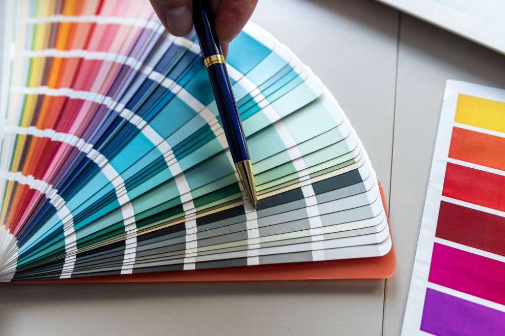 Choisir une couleur avec un nuancier RAL