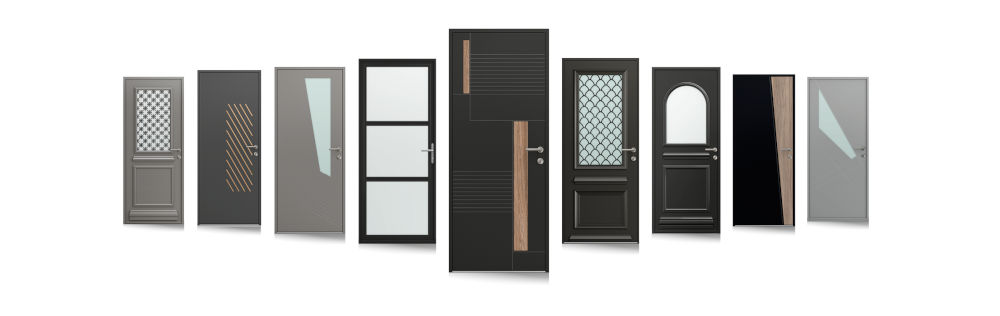 Les nouvelles portes d'entrée aluminium de K-Line