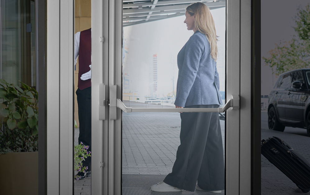 Fermeture anti-panique de La Croisée DS