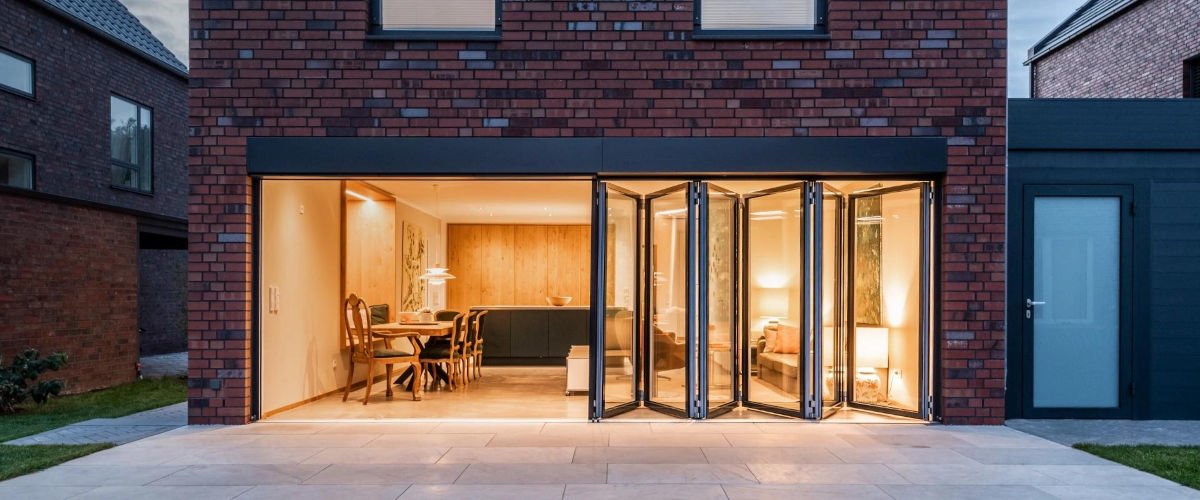 Les baies accordéon aluminium Highline de Solarlux