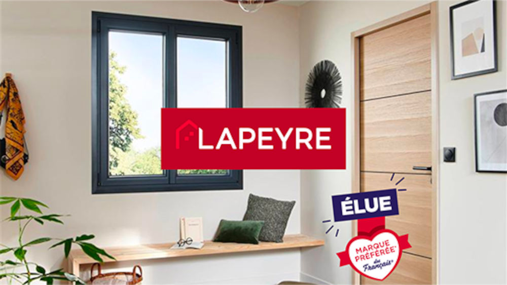 Lapeyre élue Marque Préférée des Français dans la catégorie «menuiserie » en 2025