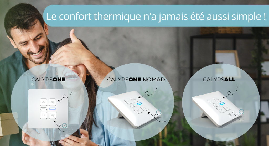 Profalux propose sur ses nouvelles télécommandes CalypsHOME deux touches dédiées, COOLIGHT et REFRESH