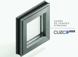 Menuiserie à frappe en profilés hybrides aluminium à noyau PVC | Cuzco Fusion de Profils Systems
