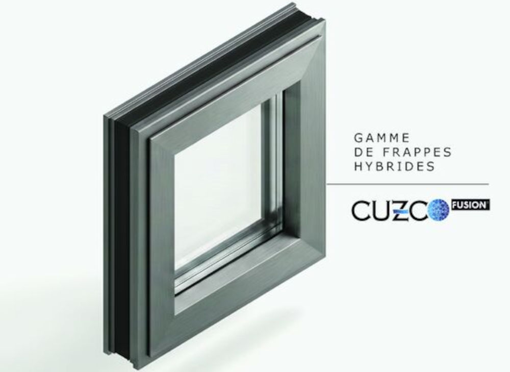 Menuiserie à frappe en profilés hybrides aluminium à noyau PVC | Cuzco Fusion de Profils Systems